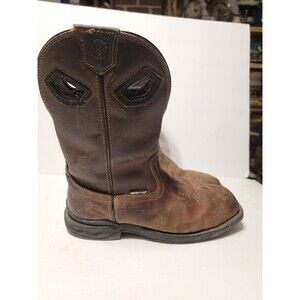Double H PHANTOM RIDER Roper Western Boot Brown Men's Size 11 2E